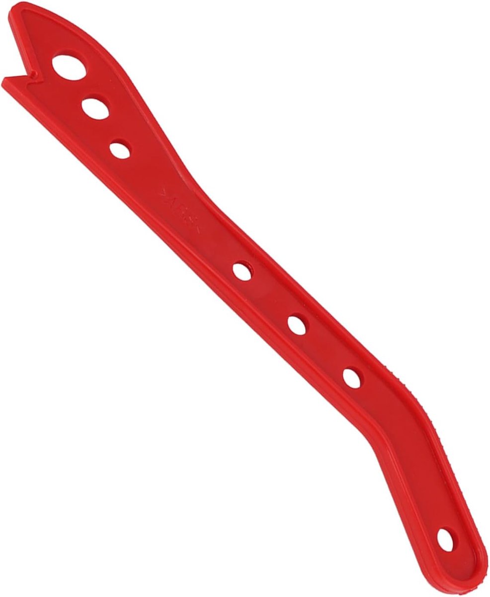 Veiligheid Duwstok - Houten duwer - Veilig zagen - Ergonomische grip - 42 cm - Rood