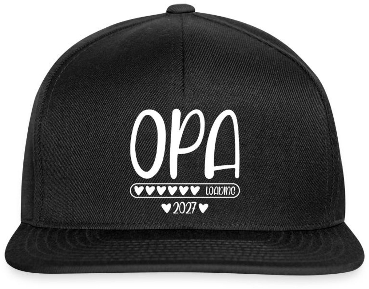 Toekomstige Opa 2027 Snapback cap