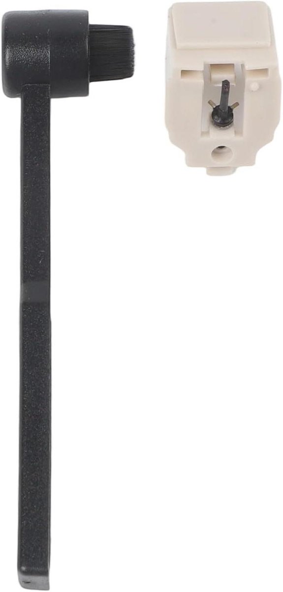 Platenspeler Naald - Stylus Vervanging - Muziek Luisteren - Conische Schuurpunt - 12 g - Wit
