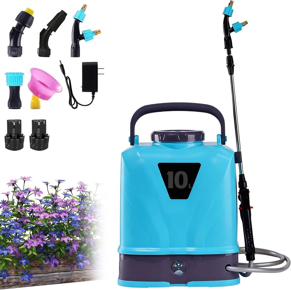 Drukspuit - 10 Liter - Handmatige Tuinspuit - Voor Tuinonderhoud