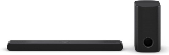 Soundbar met Subwoofer - Home Cinema Systeem - Films Kijken - Dolby Atmos Geluid - 400 Watt - Zwart — afbeelding 2