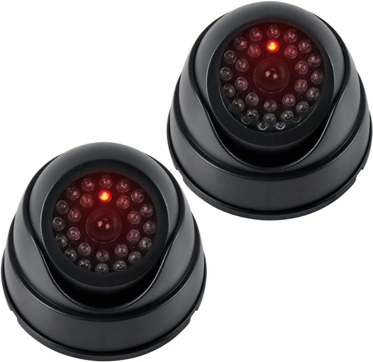 ZRNS® Dummy Camera Buiten - Nep Beveiliging - Voor Binnen en Buiten - 2 Stuks