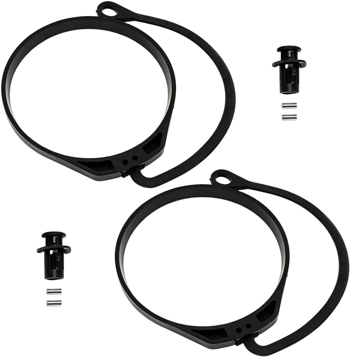 Tankdekselbevestigingsriemen voor Audi - 2 stuks, geschikt voor A4 A6 Q5 A3 A8 Q7 C6 A2 A5, brandstoftankdop accessoires en vervangingen