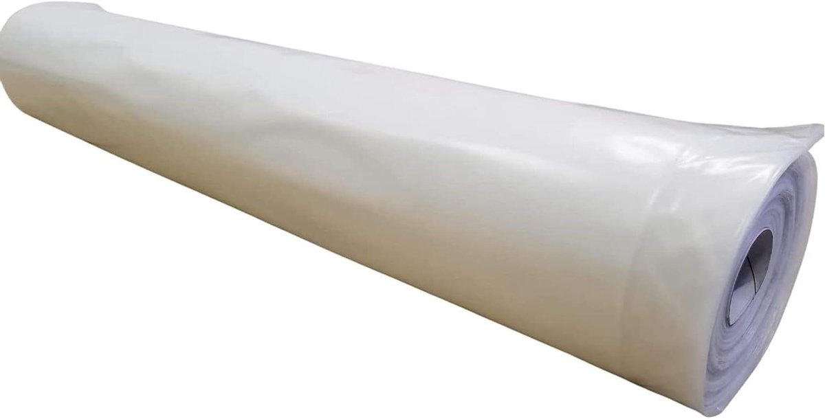 Greenhouse Film - Plastic Kasfolie - Planten Kweken - UV Gestabiliseerd - 12 x 50 voet - Transparant