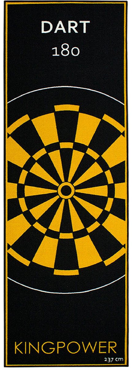 Dart Darts Tapijt Dart Tapijt Dart Mat 237x80cm Steeldart Darts Dartbord Accessoires Afvoerlijn Bescherming Rubber Dartbord Verschillende Ontwerpen Kingpower