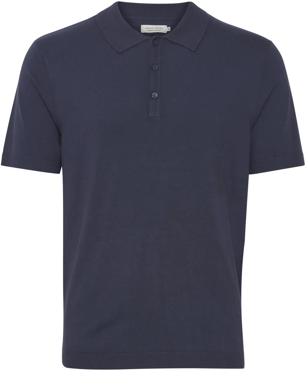 Gebreid poloshirt Casual Friday Karlo