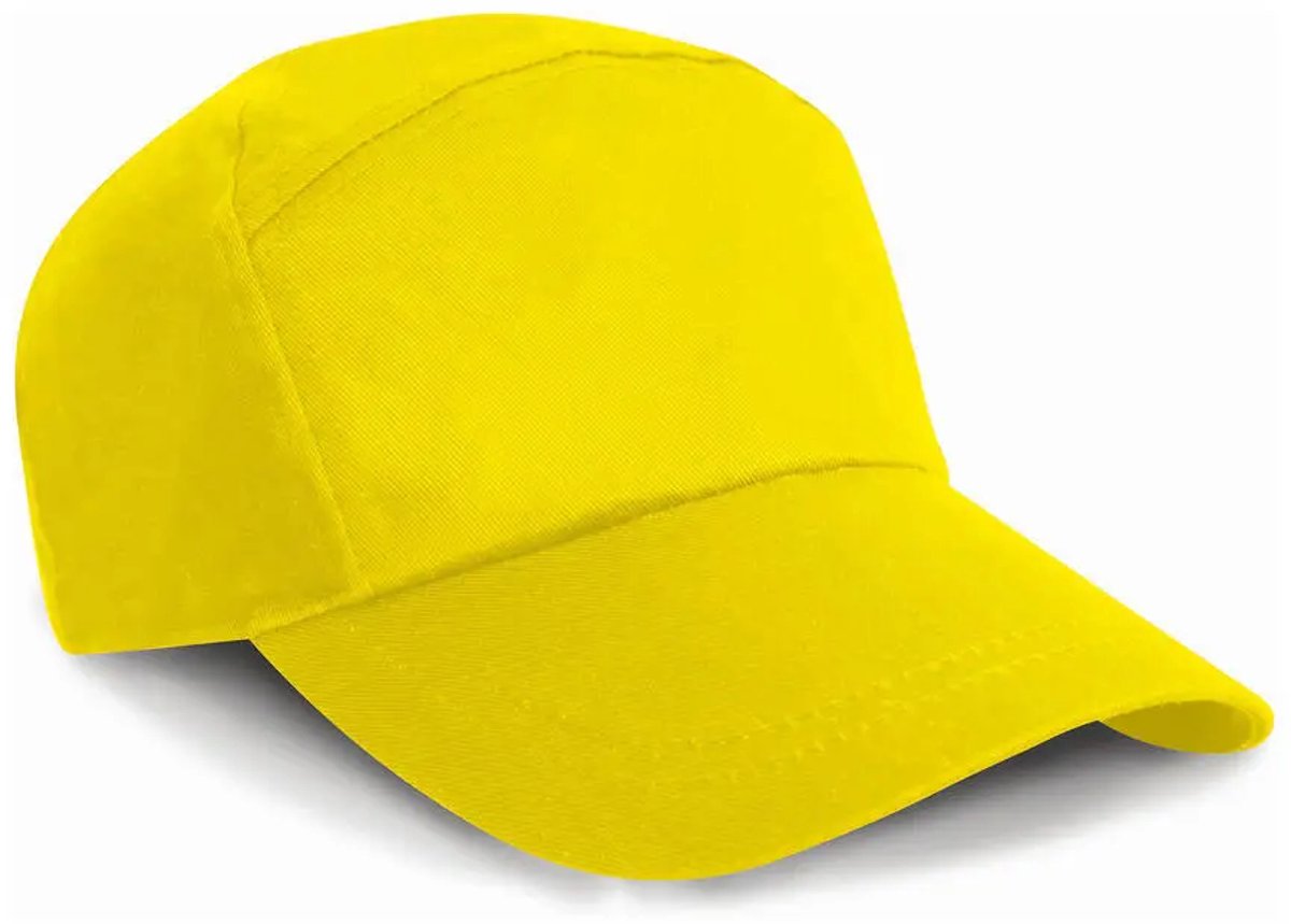 Result 7-Panel Advertising Cap RH02 - Yellow - One size