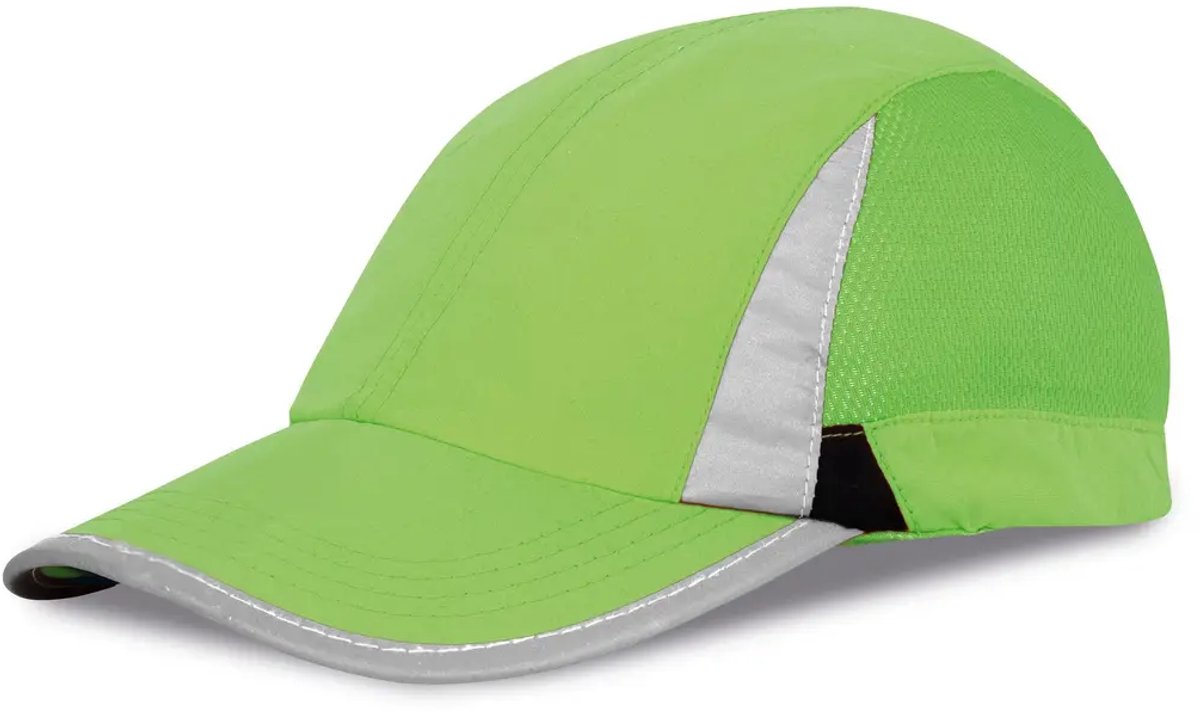 Result Sport Cap RH86 - Lime/Black - One size