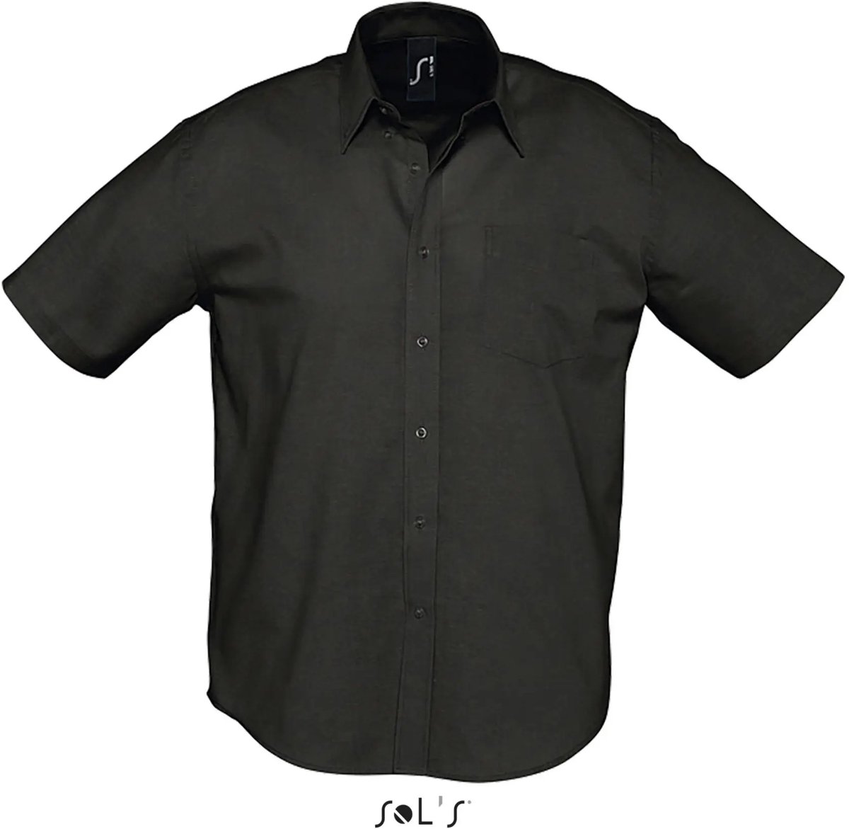 SOL'S Men´s Oxford-Shirt Brisbane Short Sleeve L612 - Black - L