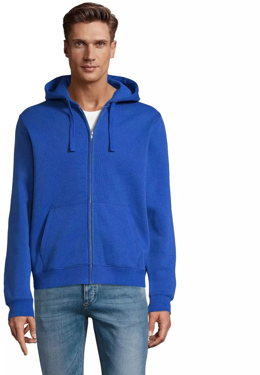 SOL'S Men´s Zip Hoodie Spike L03105 - Royal Blue 241 - S