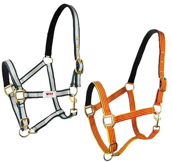 Nylon Halster voor Paard met Karabijnhaak Hispano Hipica Nylon Halster voor Paard met Karabijnhaak Hispano Hipica