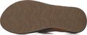 Bruine Reef slipper met golvend zoolpatroon en Reef-logo.