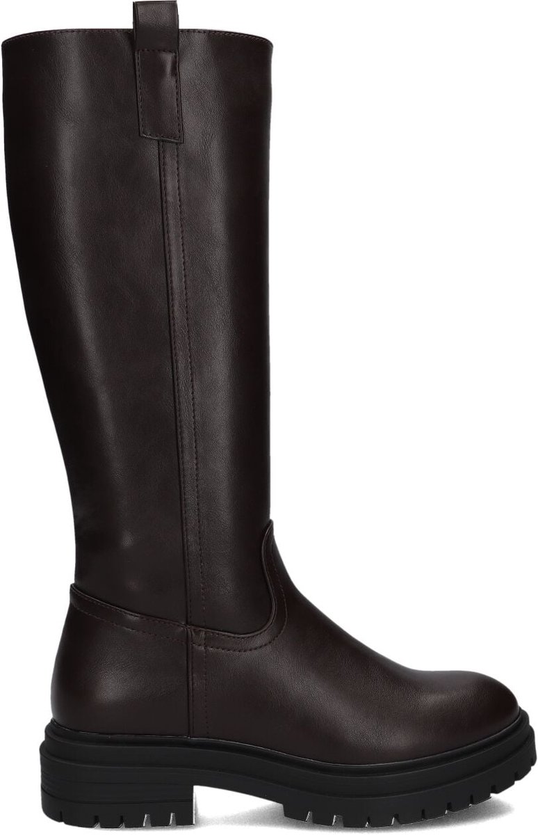 Wysh Romy Laarzen - Leer - Meisjes - Bruin - Maat 33