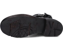 A.S.98 B80213 Enkellaarsjes - Enkelboots met rits - Dames - Zwart - Maat 36