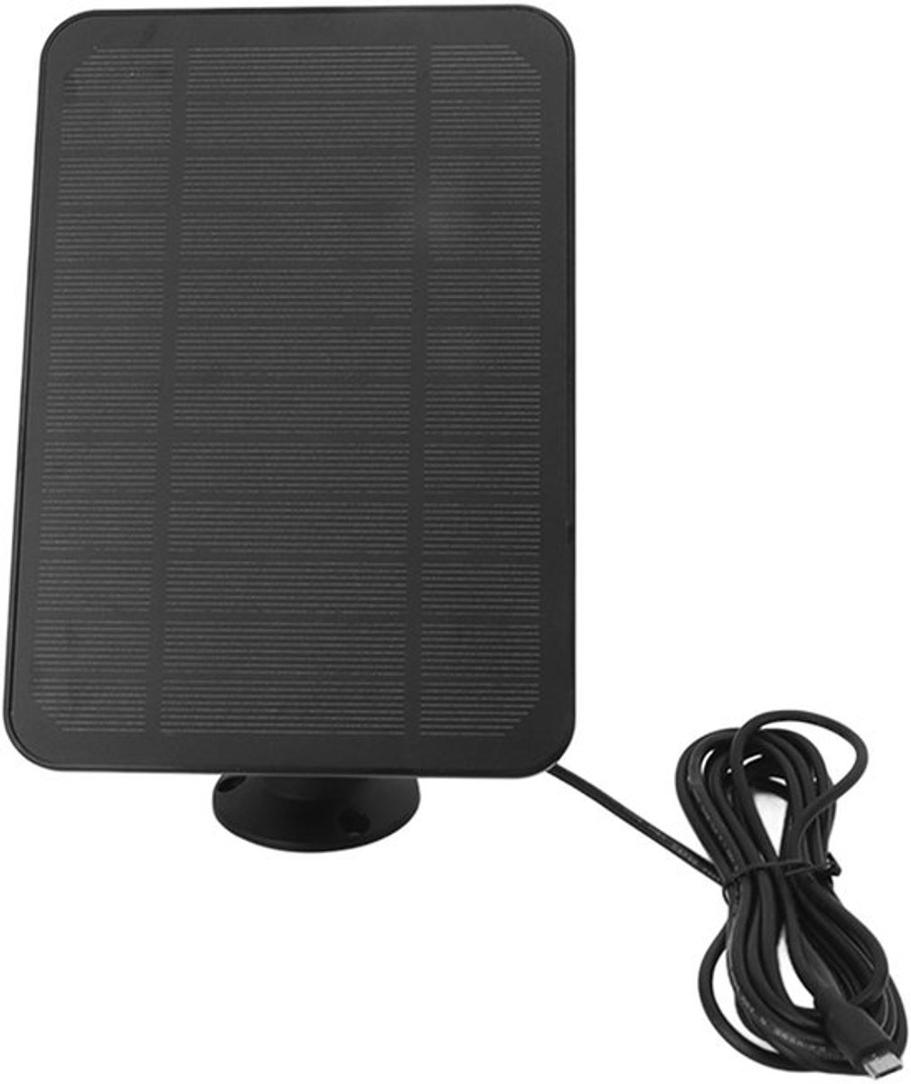 4W 5V zonnepaneel voor Arlo buitencamera, voor Ring beveiligingscamera, voor Blink schijnwerpercamera, waterdichte zonne-energie voor uw Blink huisbeveiligingssysteem, Spotlight Cam