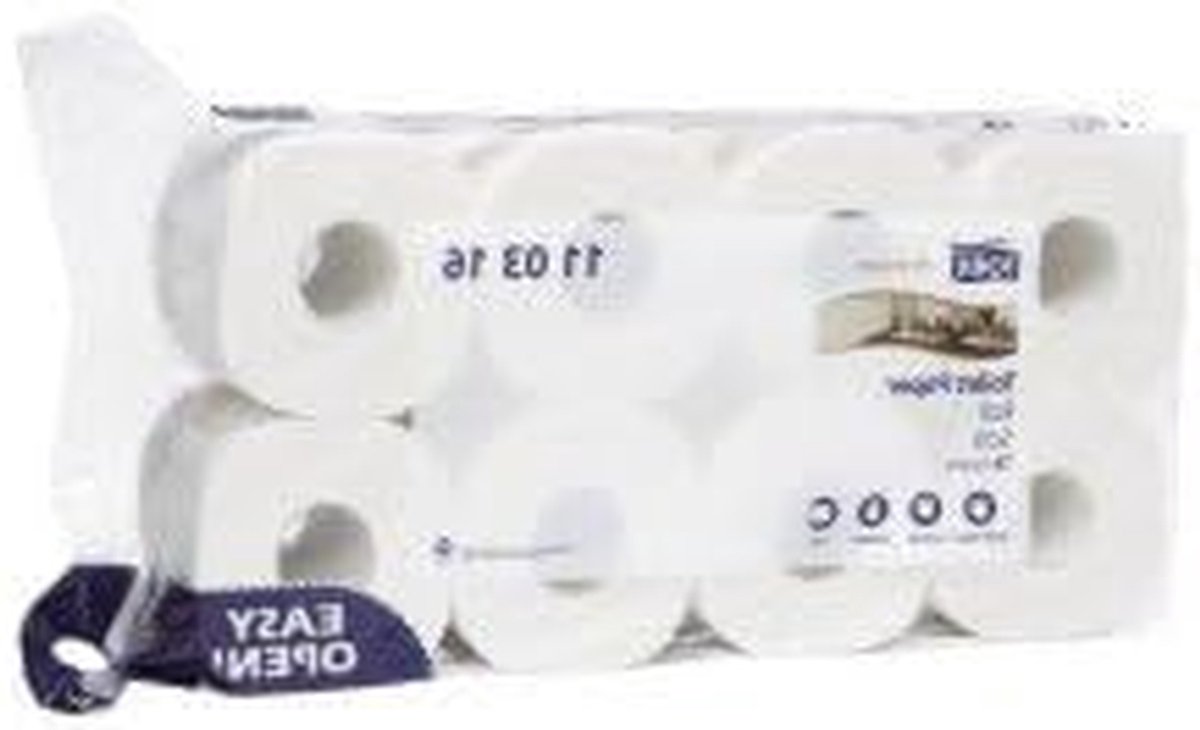 Toiletpapier Extra Zacht - 3-Laags Papier - Hygiënisch Thuisgebruik - Decoratieve Embossing - 72 Rollen - Wit