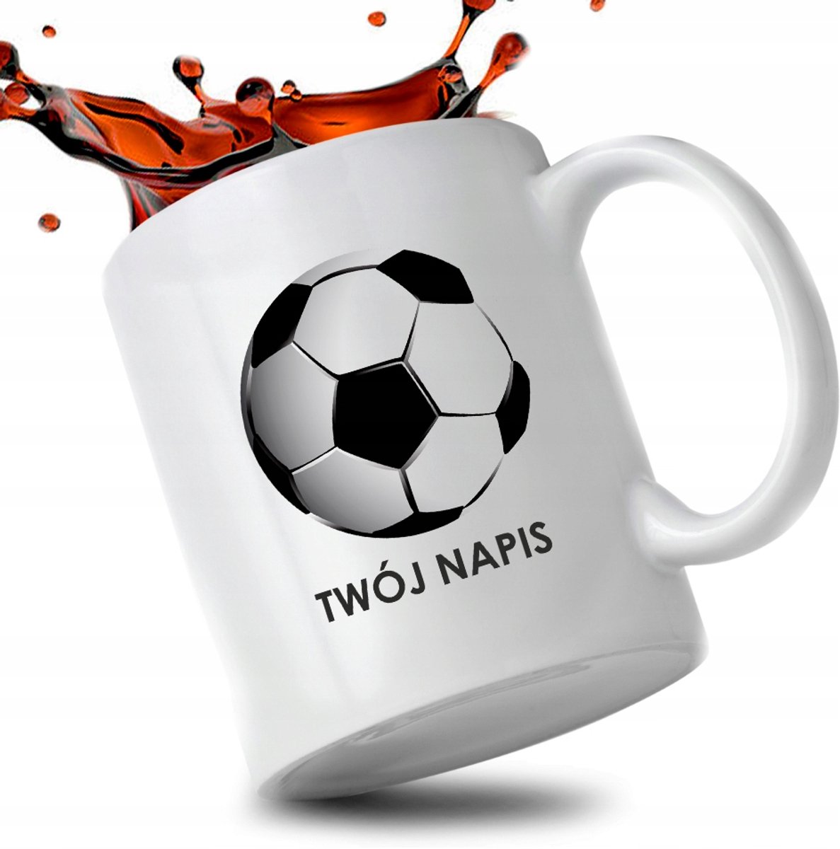 Kop met Voetbal Thema - Perfect Cadeau voor Voetbalfans