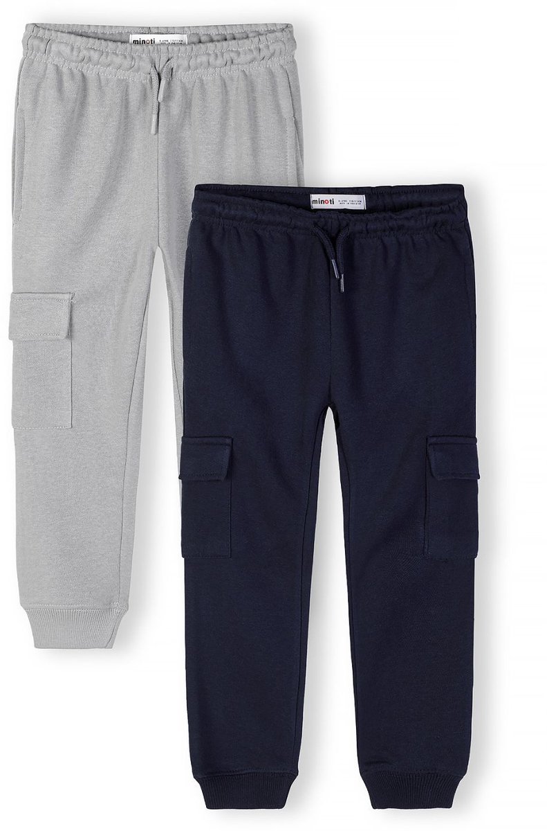 Minoti cargo joggingbroek jongens - loose fit met zakken