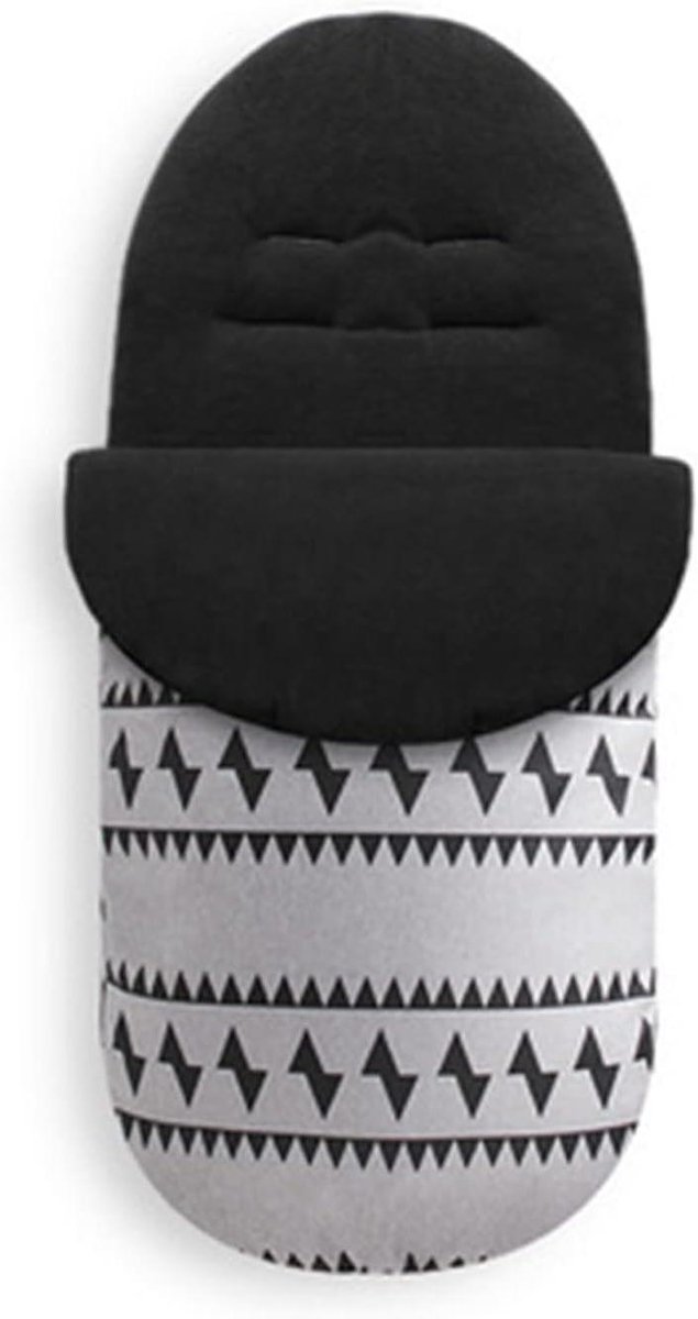 Kinderwagen Voetzak - Buggy zak baby - Baby warm houden - Waterdicht en winddicht - 90x42 cm - Grijs