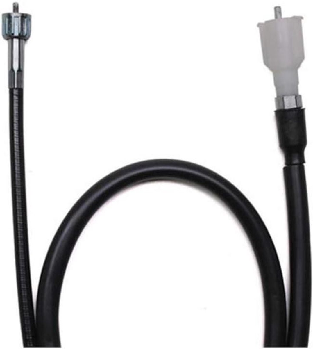 Snelheidsmeter Kabel - Kilometerteller Kabel - Motor Onderhoud - Voorgesmeerde Kabel - 955 cm - Zwart