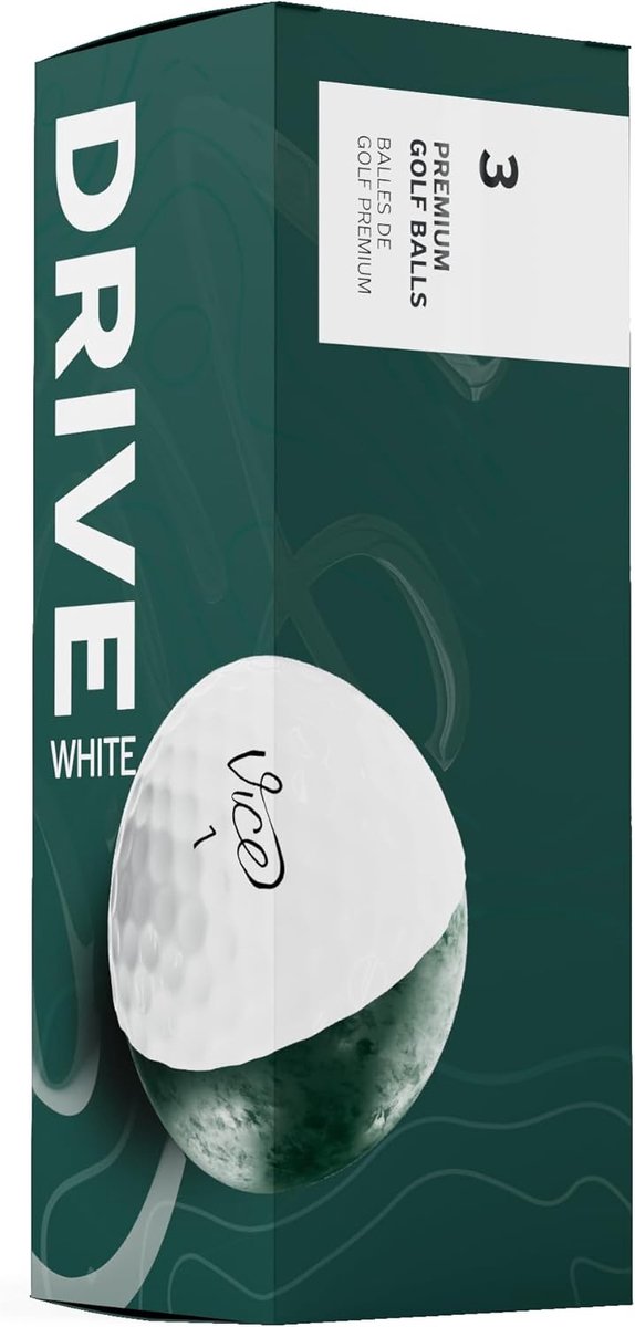 Golfballen - Standaard ballen - Maximale afstand - 2-laags ontwerp - 12 stuks - Wit — afbeelding 5