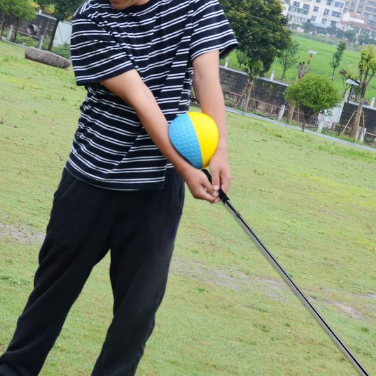 Golf Swing Trainer Bal voor Beginners - Oefenhulpmiddel voor Houding, Beweging en Spiergeheugen bij Golf van GOLF — afbeelding 5