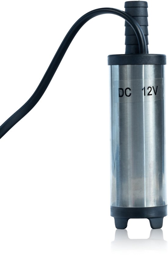 Rosfix Brandstofpomp 12V - Aansteker Aansluiting - 12 L/min, RVS Behuizing, 16 mm Slangverbinding — afbeelding 2