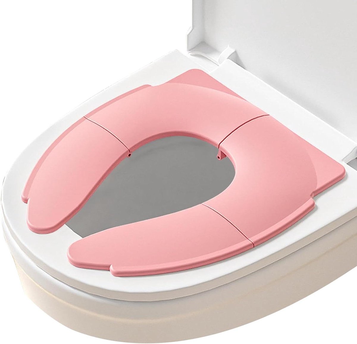 Toiletbril voor kinderen - Reis wc-bril trainer - Zindelijkheidstraining - Inklapbaar met antislip - 35 x 28 x 2.5 cm