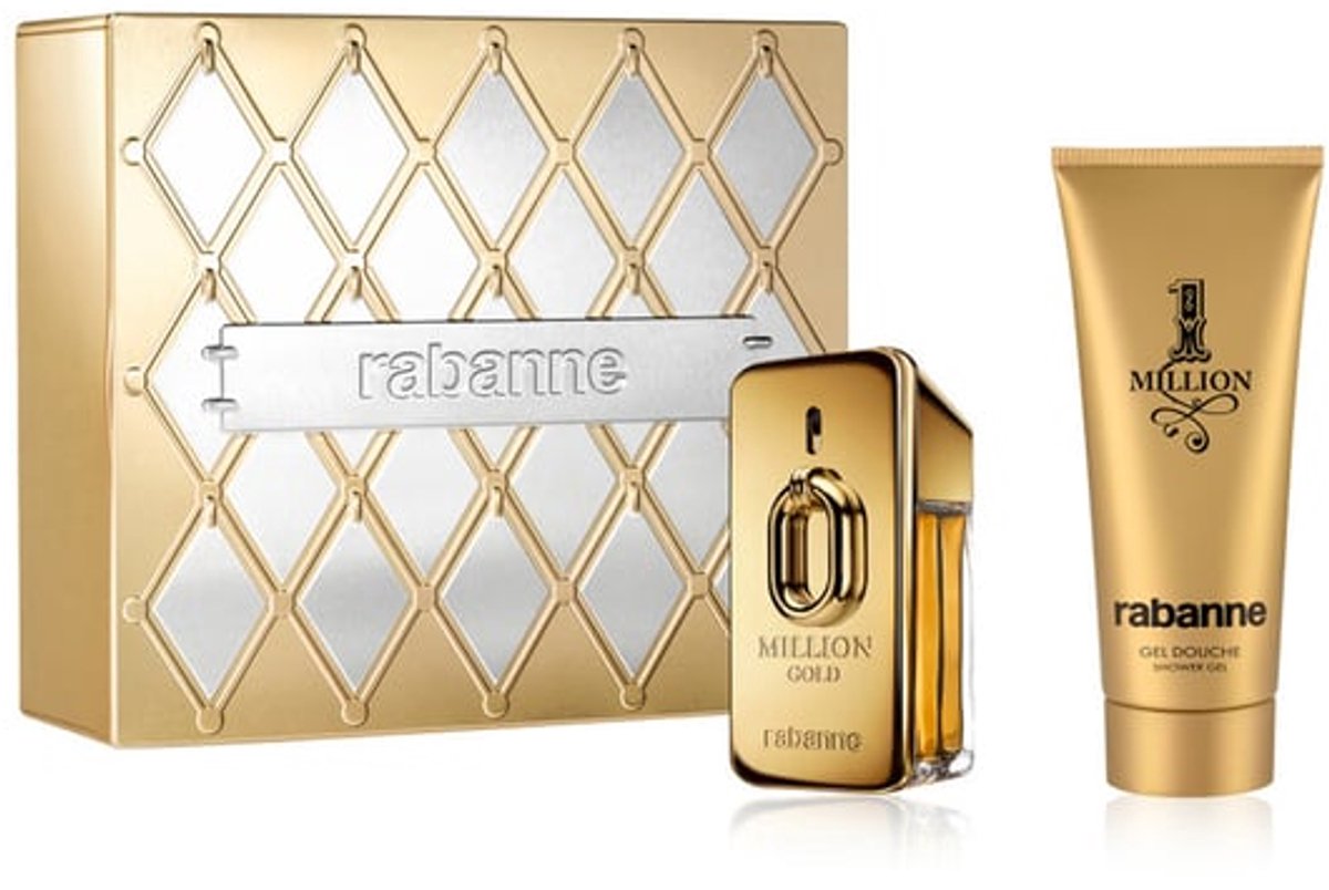Paco Rabanne Set Million Gold Edp Intense 50ml Gel 100ml