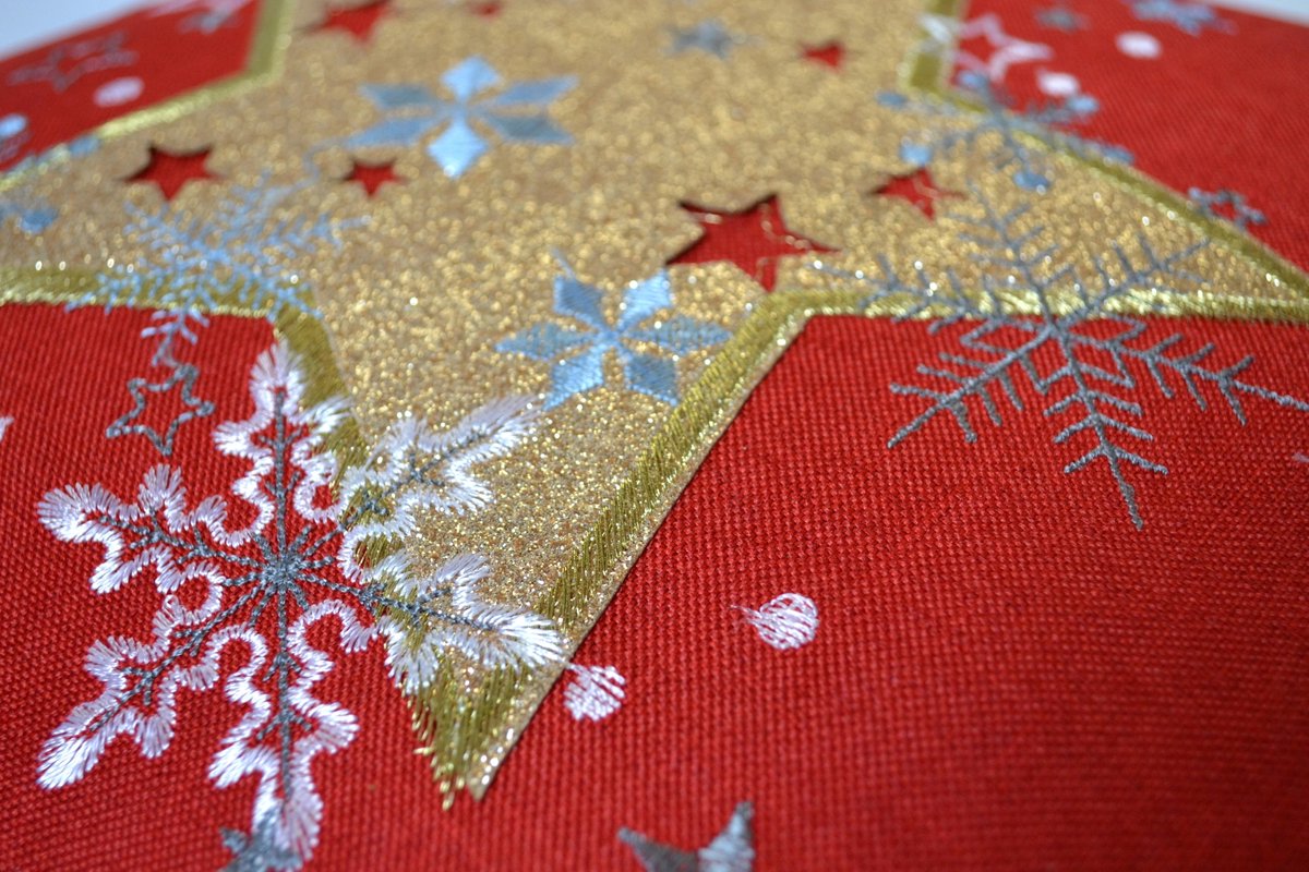 Kerst Kussenhoes 40x40 cm - Feestelijk Design