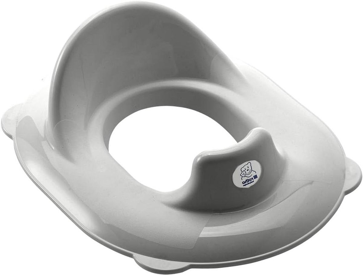 Toiletbril Peuter - Zindelijkheidstrainer Toilet - Kind Zindelijk Maken - Dubbele Spatbescherming - Universeel Geschikt - Grijs