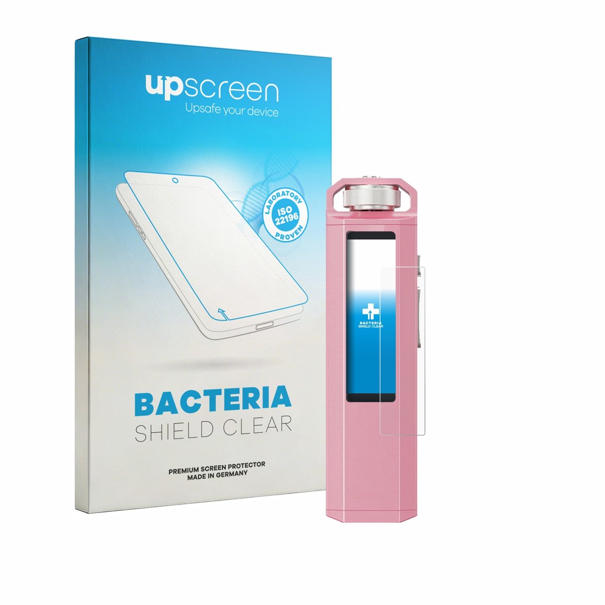 upscreen - Screenprotector voor FiiO SnowSky Echo Nano - Folie Beschermfolie transparant antibacterieel