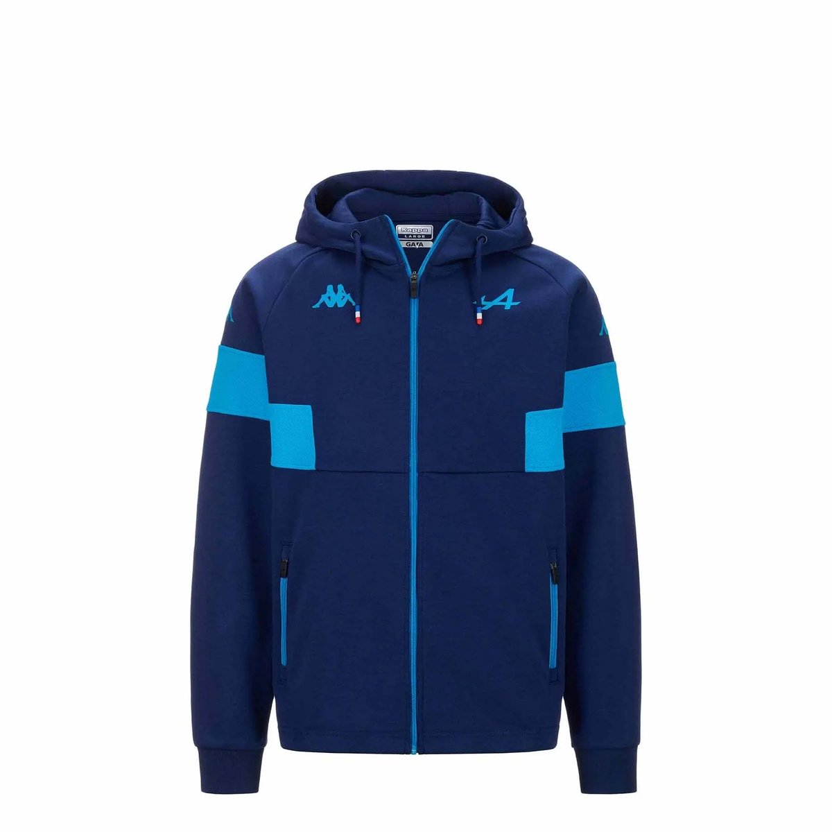 Hooded sweatshirt met rits Alpine F1 Adorfeo Blauw