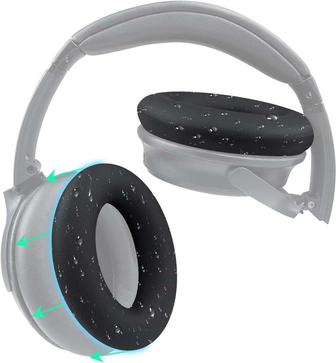 Zweetbestendige Oorkappen voor Bose Hoofdtelefoons - Geschikt voor QuietComfort en SoundLink Modellen