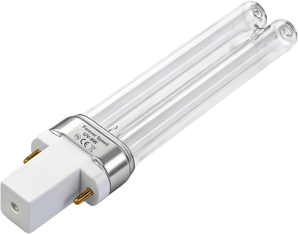 Vervangingsbuis voor UVC Lampen - Compacte UV Lamp voor Vijverfilter en Purifier (9W/11W/18W/24W/36W/55W) met G23 Fitting