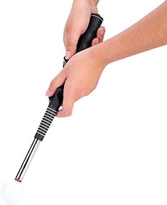 Golf Swing Trainer - Tempo Stick Golf - Golfslag Verbeteren - Flexibele Schacht - 38-71 cm - Zwart van GOLF — afbeelding 5