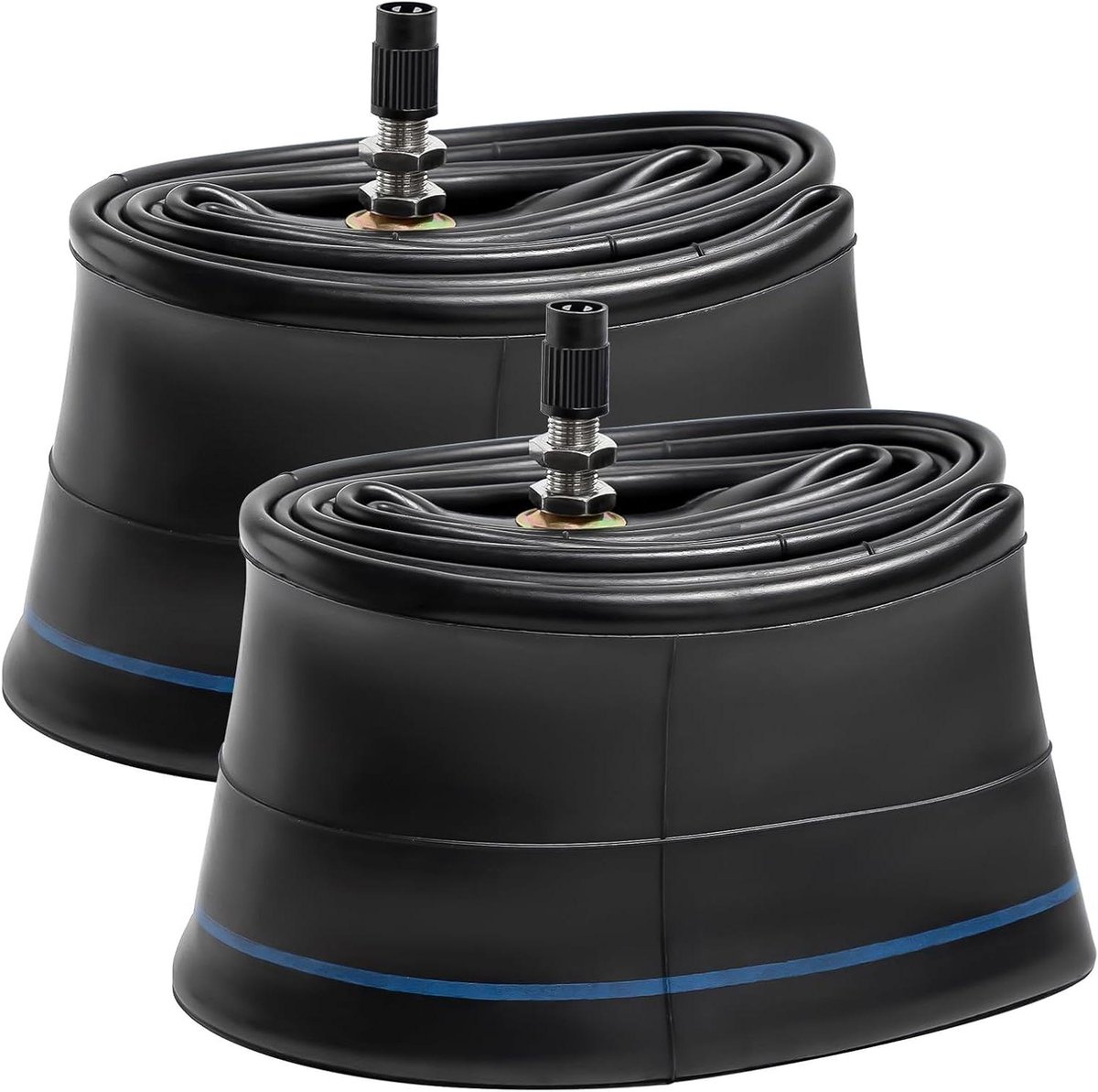 Binnenbanden Motorfiets - Crossmotor Bandenbuizen - Off-road Rijden - Heavy Duty Butyl Rubber - 3.50/4.10-18 - Zwart