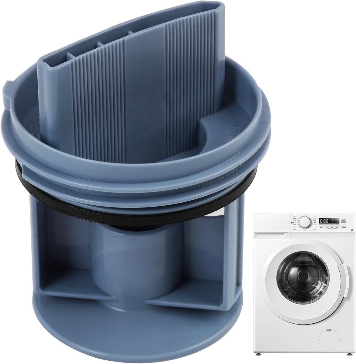 Lintzeef voor Wasmachine en Droogtrommel, Vervangbaar Filter voor Effectieve Lintverwijdering, Geschikt voor Diverse Modellen zoals Avantixx en Logixx