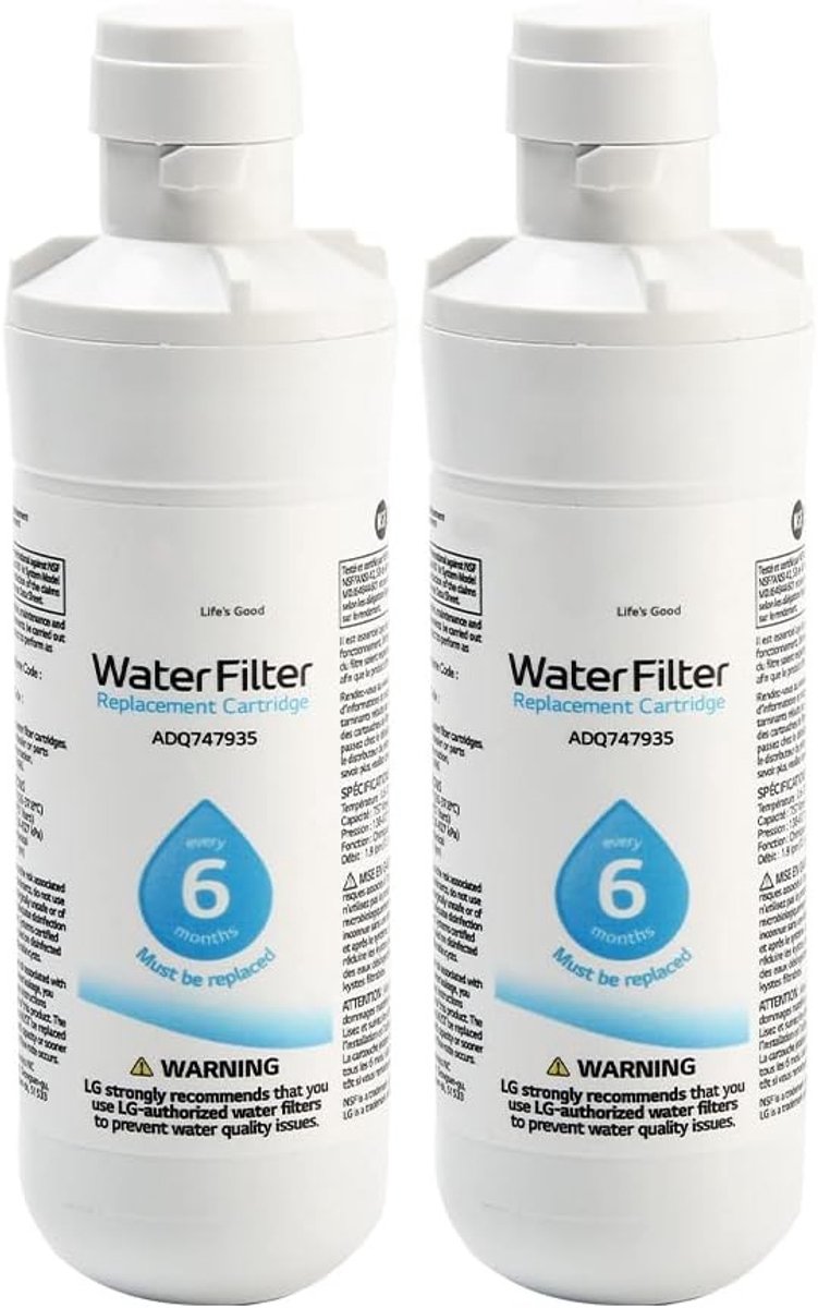 Vervangbare Waterfilter voor Koelkast, Geschikt voor Kenmore 9980 - 2 Stuks, Hoogwaardige Waterfiltratie en Verbeterde Smaak