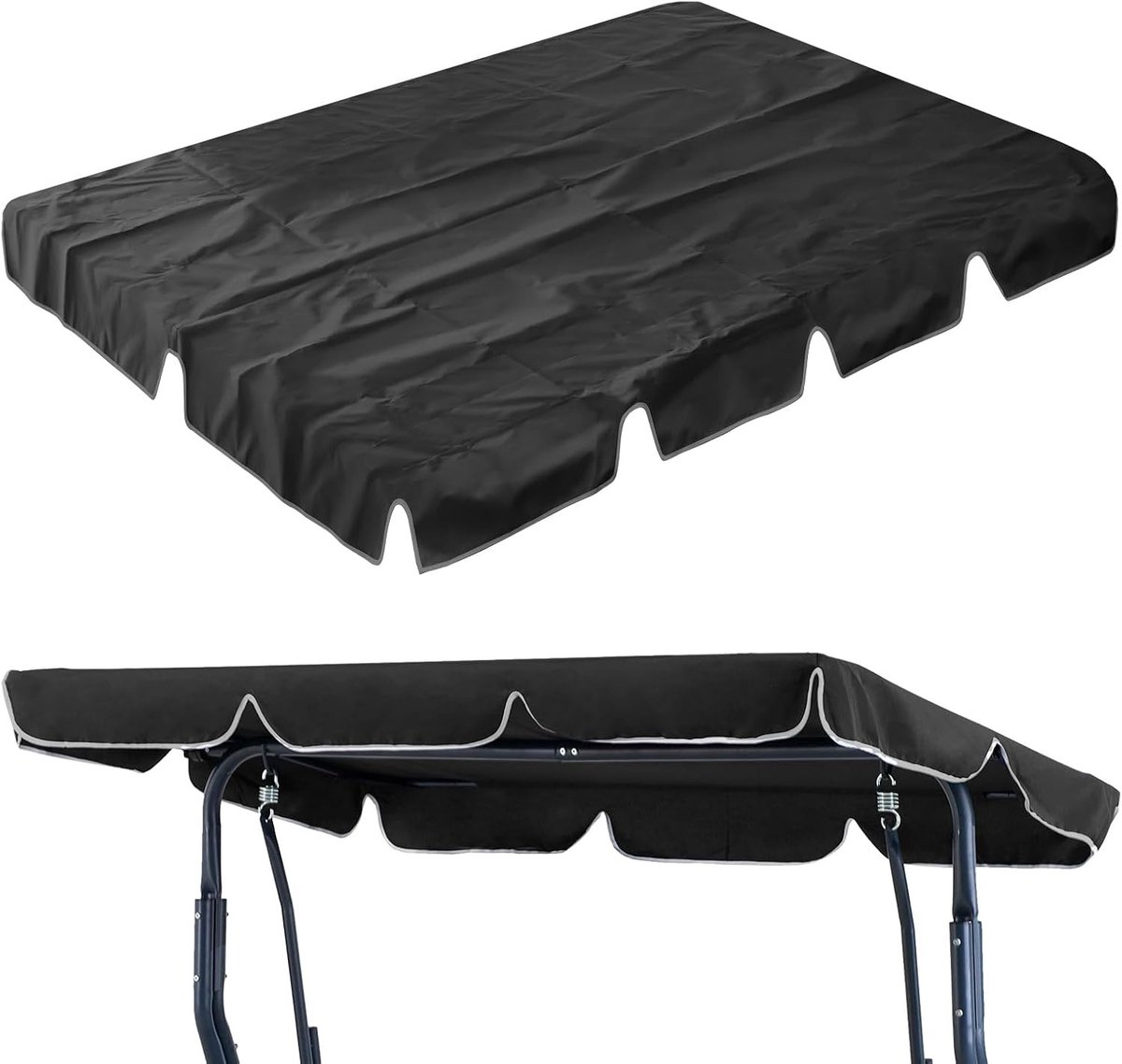 Waterdichte en UV-bestendige Hangmat voor 3 Personen, 100% Oxford 600D, Verkrijgbaar in 180 x 110 cm en 210 x 145 cm, Ideaal voor Buitengebruik