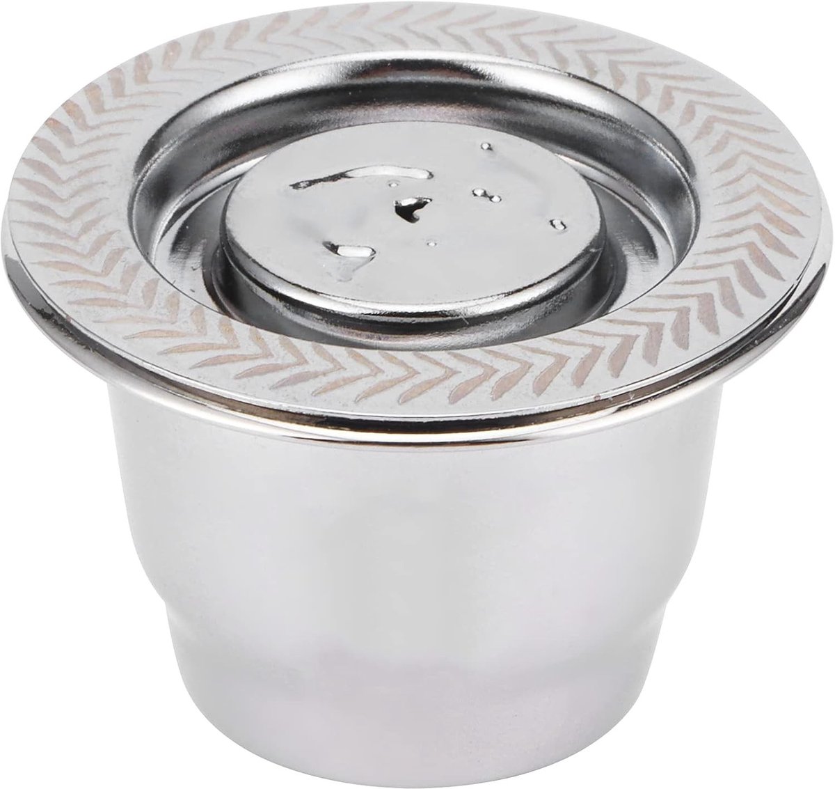 Herbruikbare RVS Koffiecapsule Set met Lepel en Borstel, Filter voor DIY Koffiemachine, 4-delige Set voor Duurzaam Koffiegenot