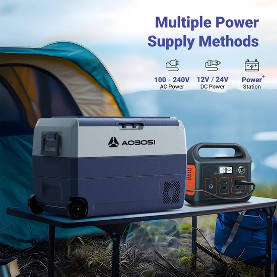 Compressor Koelbox 50L Met App Besturing Voor Auto, Truck, Boot & Kamperen — afbeelding 2