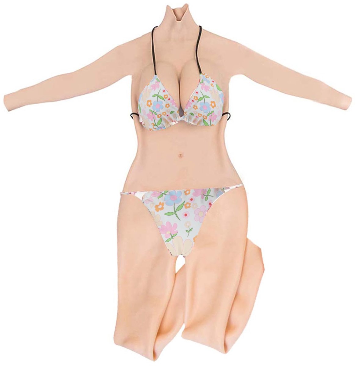 Siliconen bodysuit C-G Cup - volledig lichaam - nep bodysuit - ideaal voor crossdressers - ShopVlot