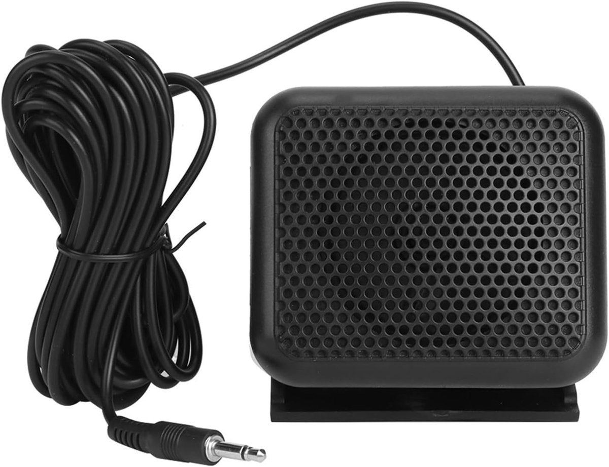 Mini CB Auto Externe Luidspreker van Hoogwaardige Materialen - Compact en Handig voor Ft-847, Ft-920, Ft-950 en Ft-2000 Marine VHF Gebruik