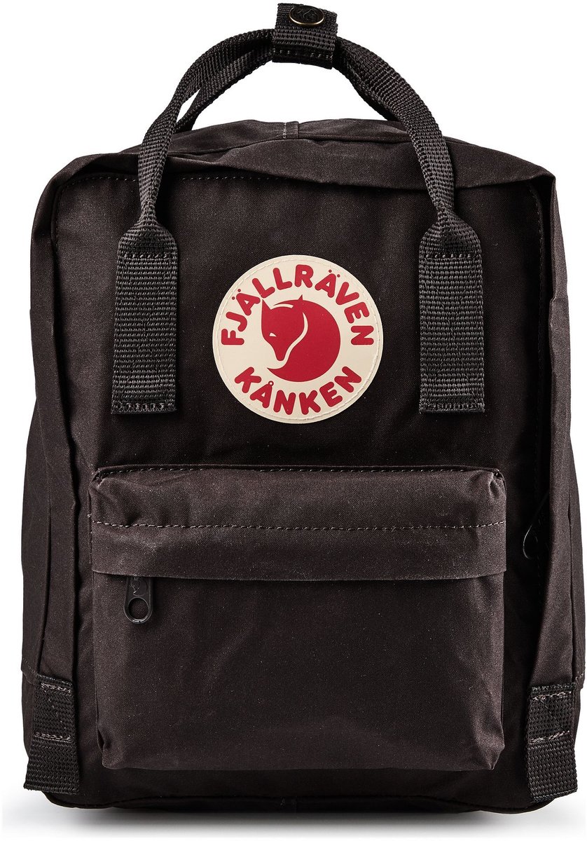 Fjällräven vrijetijdsrugzak rugzak Kånken Kånken Mini 7L Black Oak donkerbruin