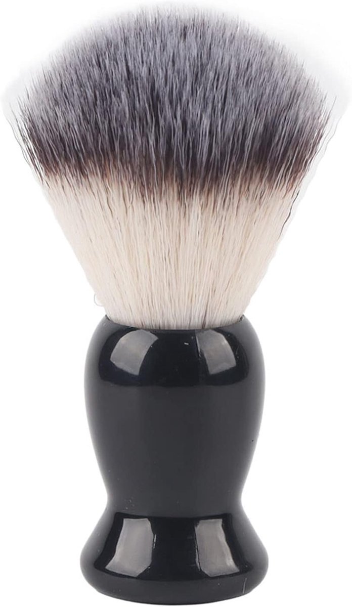 Scheerkwast voor heren - nylon - professionele trimborstel - ideaal voor baard en snor - ShopVlot