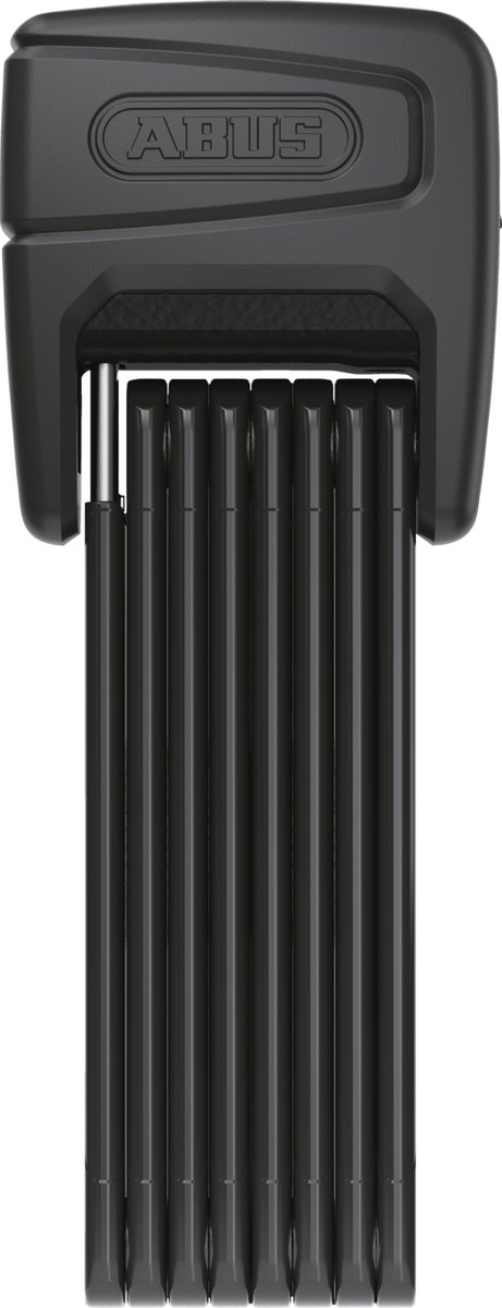 Fietsslot ABUS Vouwslot - BORDO™ One 6000A Fingerprint - Security level 10 - zwart - 120 cm - Geschikt voor elektrische fietsen en stadsfietsen