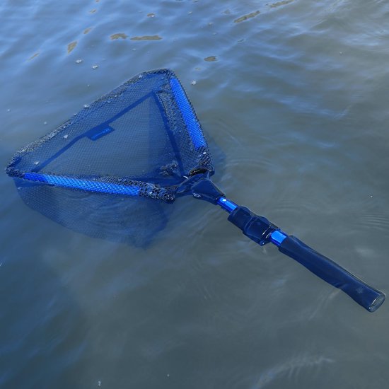 Hengelnet - Visnet - Vissen Vangen - Drijvend Ontwerp - 75cm - Blauw — afbeelding 5