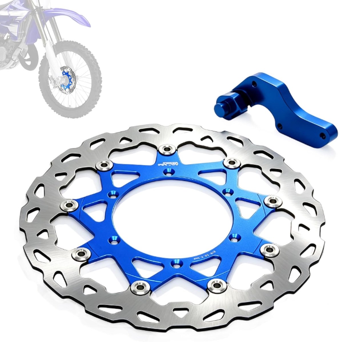 Motorfiets remschijf voor achter Dirt Bike voor YZ125 YZ250F YZ250 WR250F WR450F YZ450F YZ250X YZ250FX WR426F YZ426F - ShopVlot
