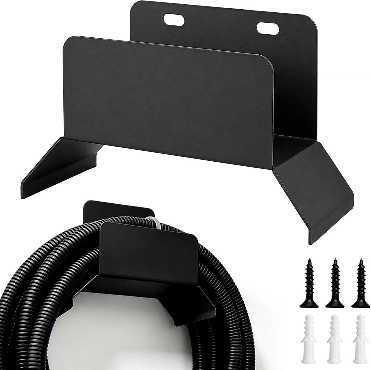 Sjpzwcrl Kabelhouder muur type 2, oplaadkabelhouder voor e-auto & wallbox - ShopVlot